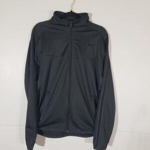 NIKE Black Full Zip lightweight Size Large